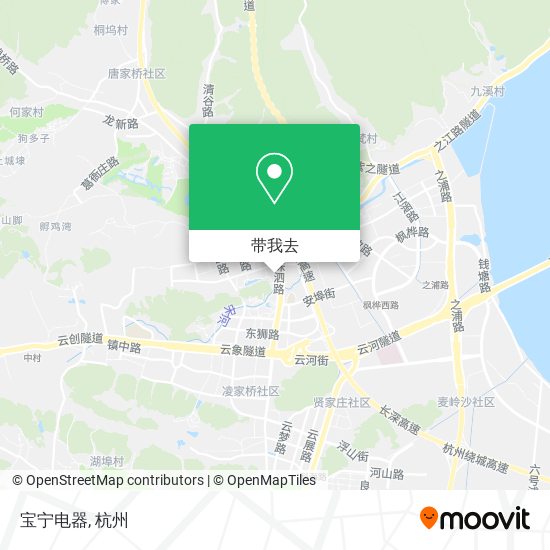 宝宁电器地图