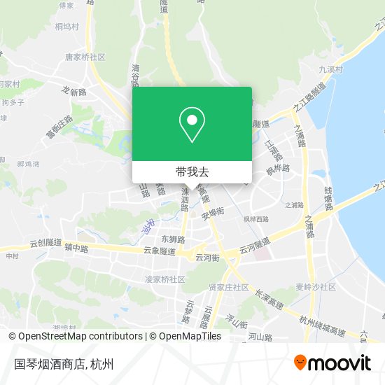 国琴烟酒商店地图