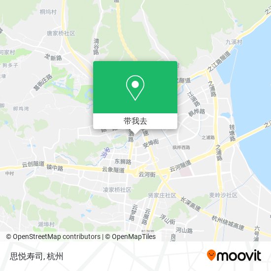 思悦寿司地图