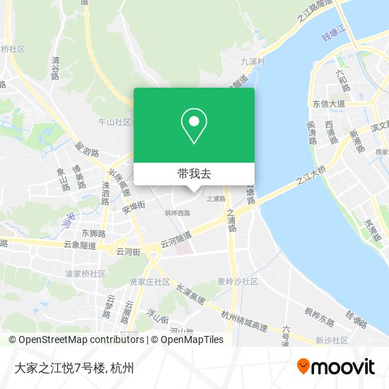 大家之江悦7号楼地图