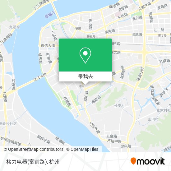 格力电器(富前路)地图