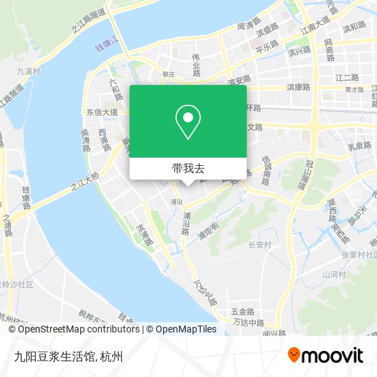 九阳豆浆生活馆地图