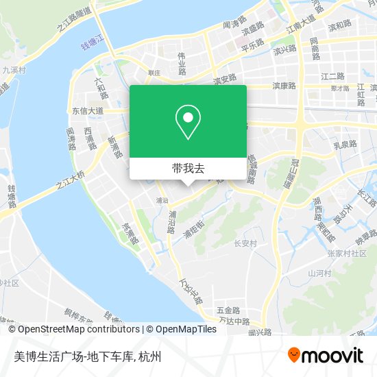 美博生活广场-地下车库地图