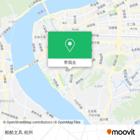 酷酷文具地图