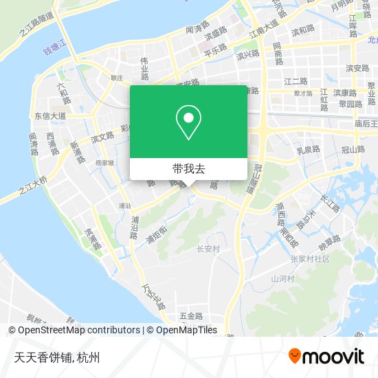 天天香饼铺地图