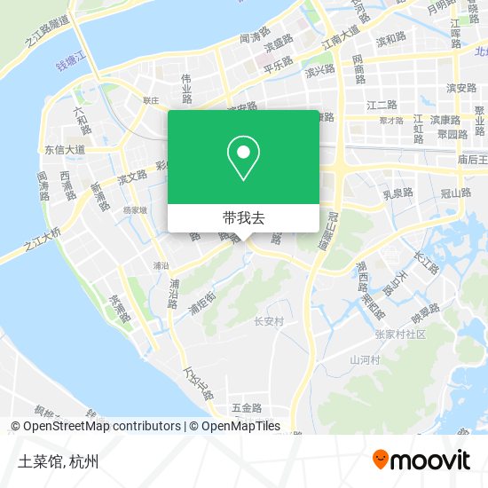 土菜馆地图