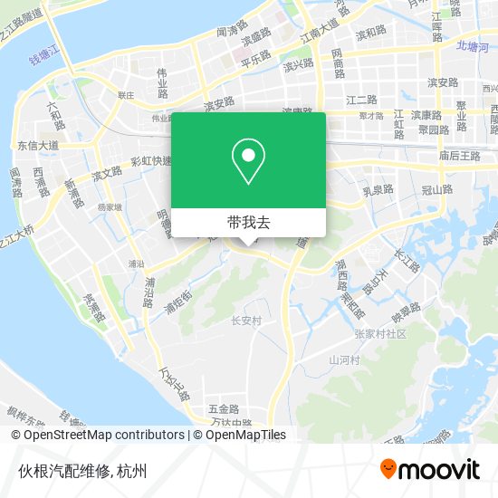 伙根汽配维修地图