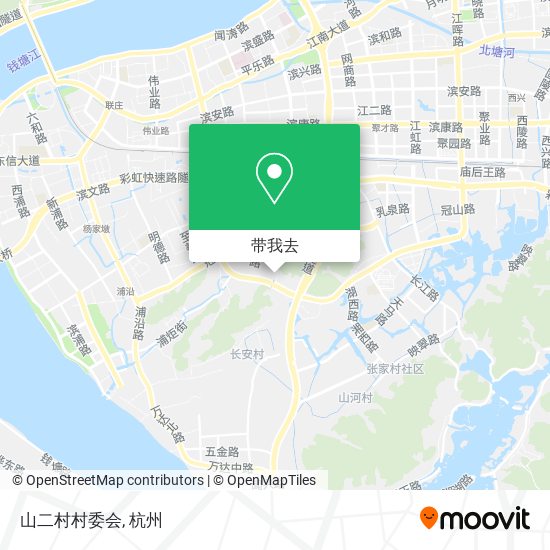 山二村村委会地图