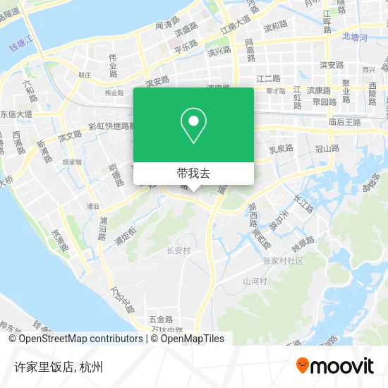 许家里饭店地图