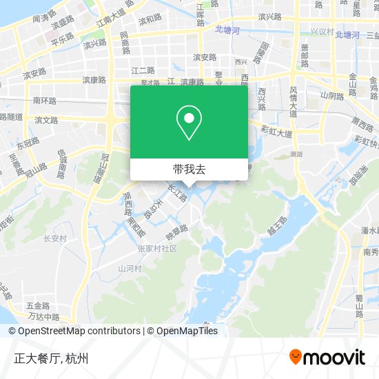 正大餐厅地图