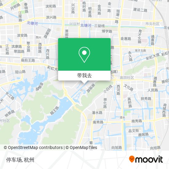 停车场地图
