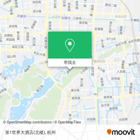 第1世界大酒店(北楼)地图
