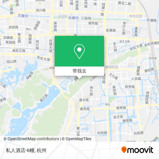 私人酒店-6幢地图