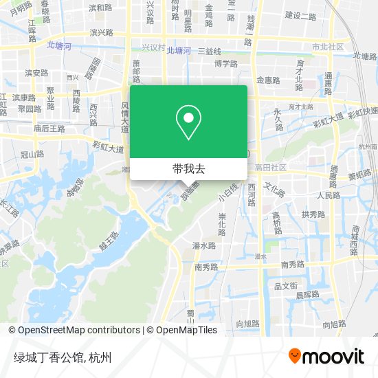 绿城丁香公馆地图