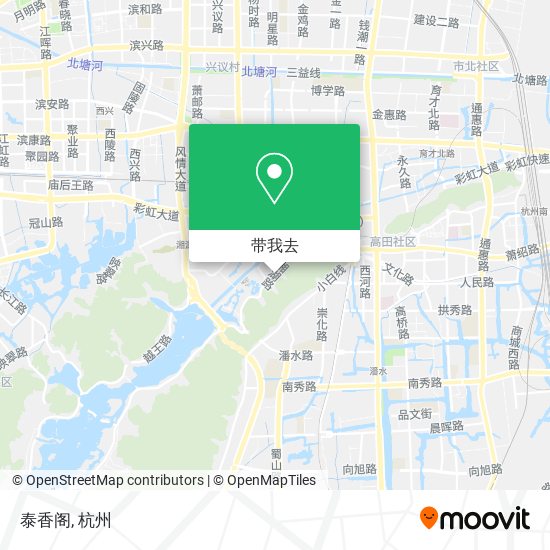 泰香阁地图