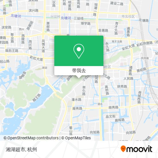 湘湖超市地图