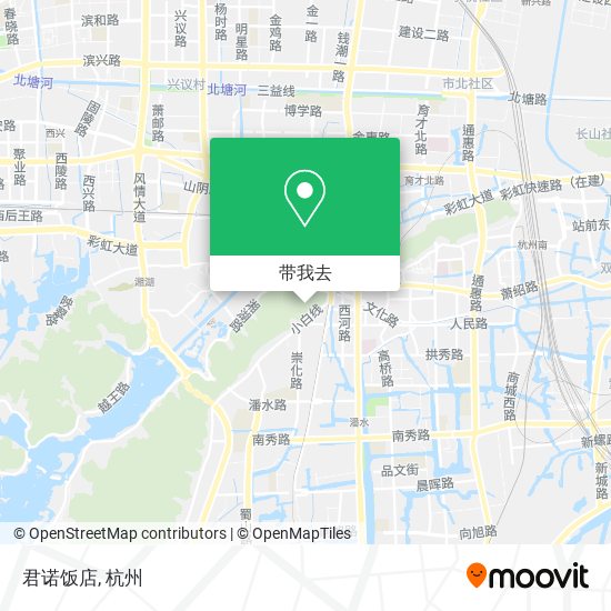 君诺饭店地图