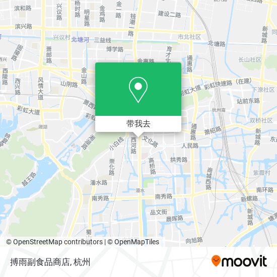 搏雨副食品商店地图