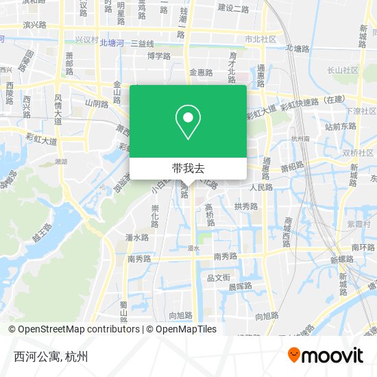 西河公寓地图