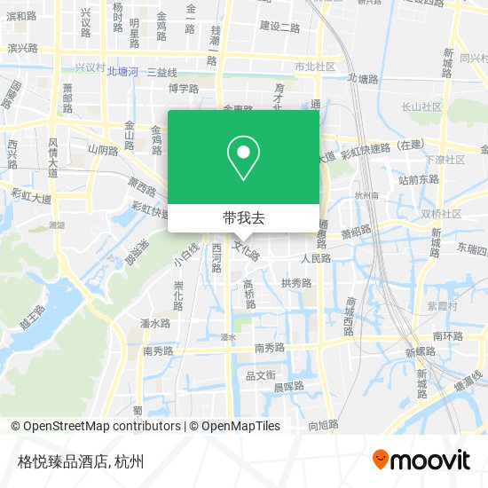 格悦臻品酒店地图