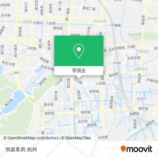 凯庭客房地图