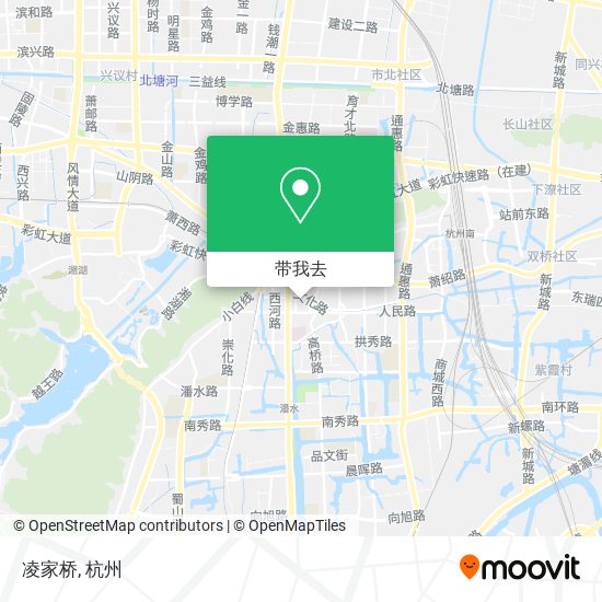 凌家桥地图