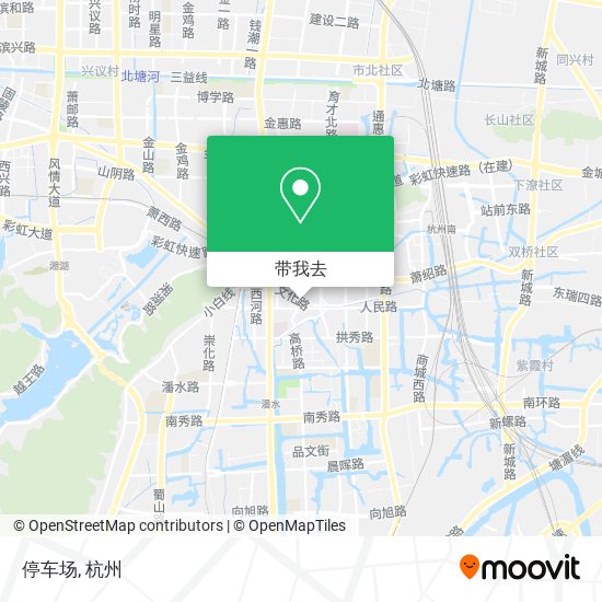 停车场地图