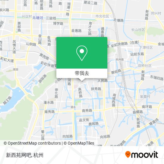 新西苑网吧地图