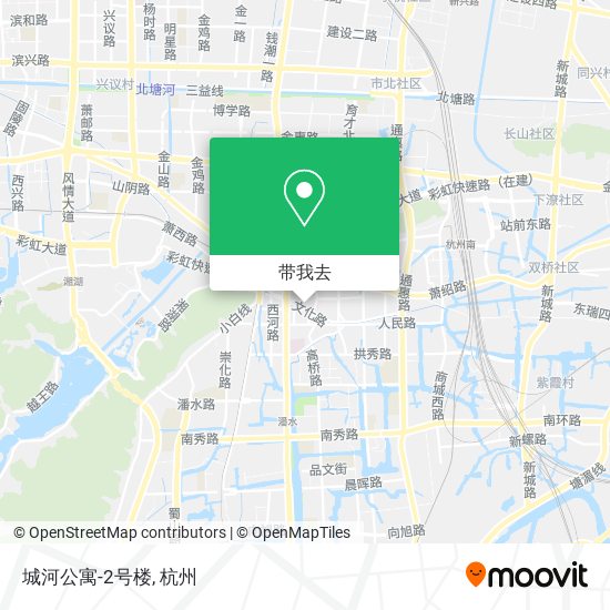 城河公寓-2号楼地图