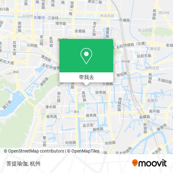 菩提瑜伽地图