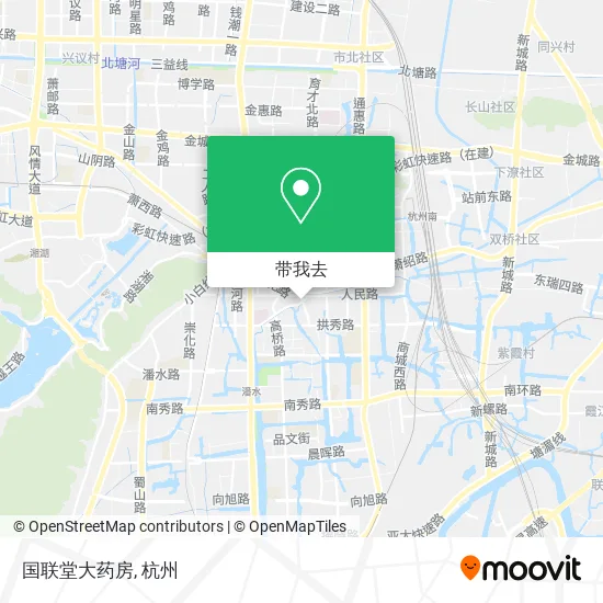 国联堂大药房地图