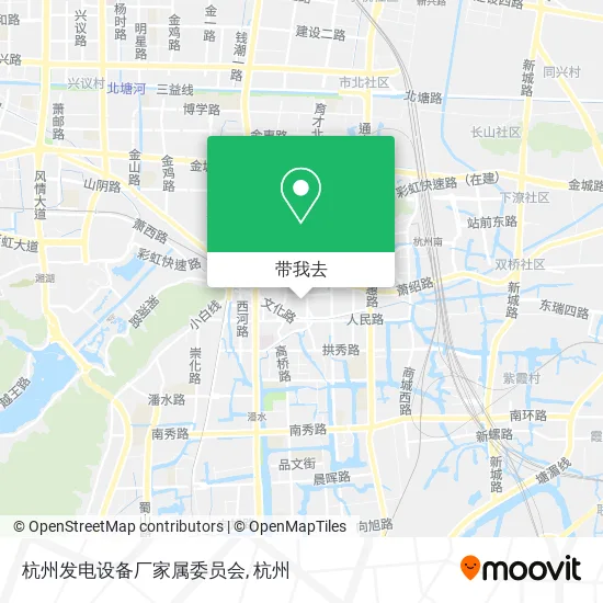 杭州发电设备厂家属委员会地图