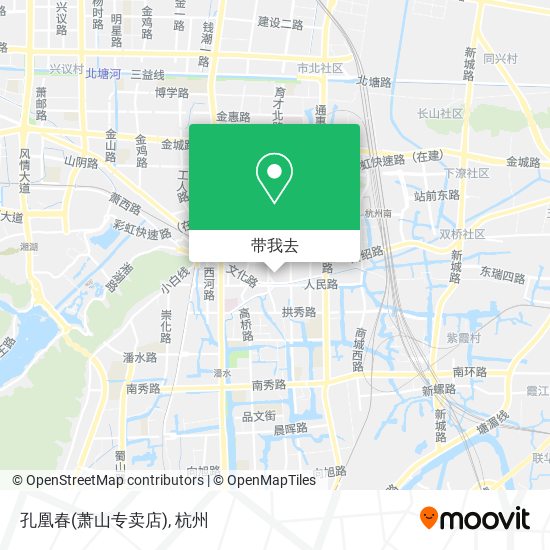 孔凰春(萧山专卖店)地图