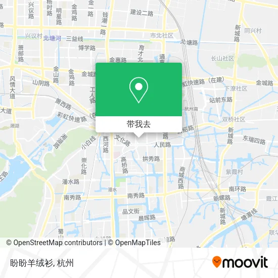 盼盼羊绒衫地图