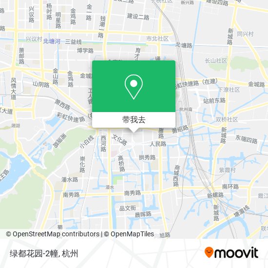 绿都花园-2幢地图