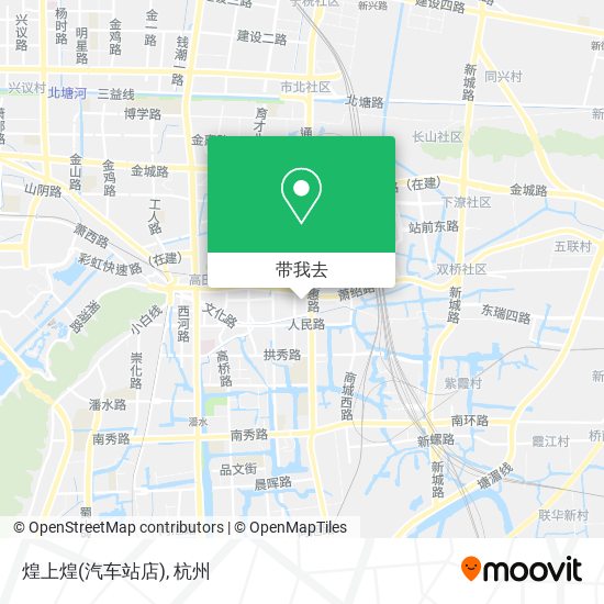 煌上煌(汽车站店)地图