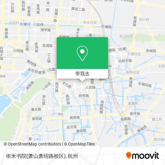 依米书院(萧山萧绍路校区)地图