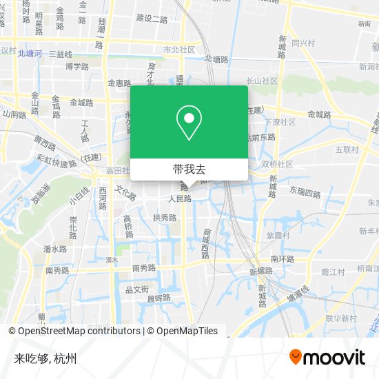 来吃够地图