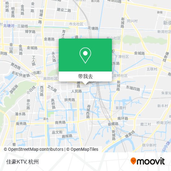 佳豪KTV地图