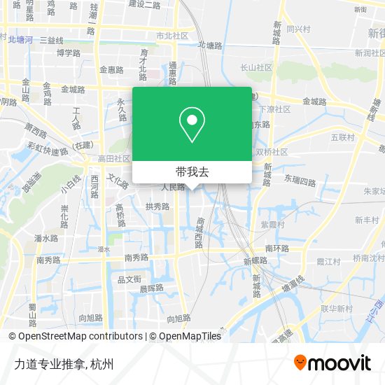 力道专业推拿地图