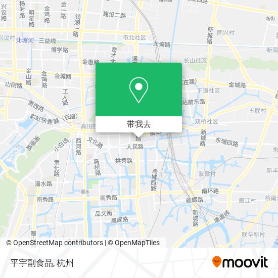平宇副食品地图