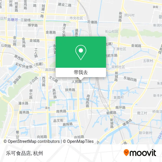 乐可食品店地图