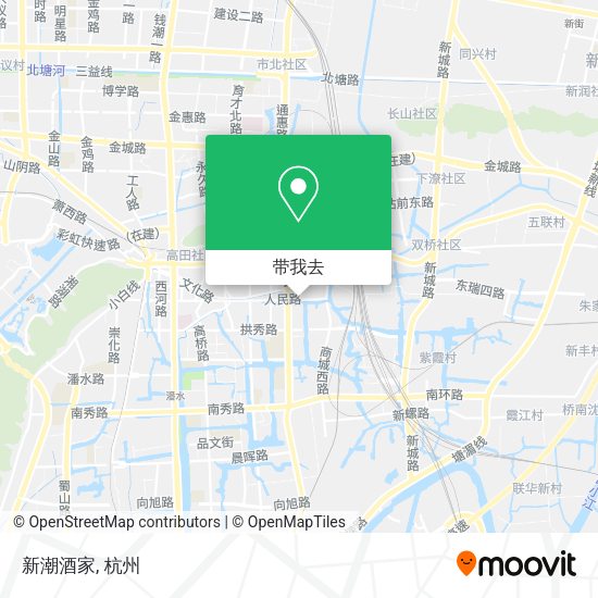 新潮酒家地图