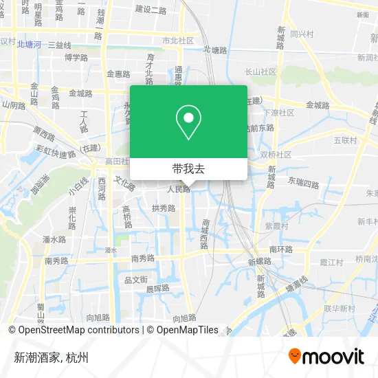 新潮酒家地图