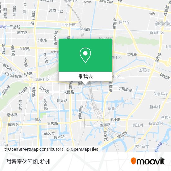 甜蜜蜜休闲阁地图
