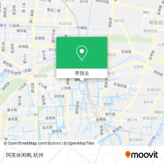 阿英休闲阁地图