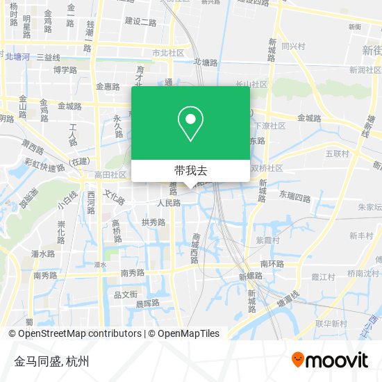 金马同盛地图
