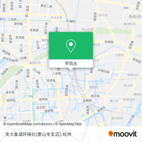 美大集成环保灶(萧山专卖店)地图