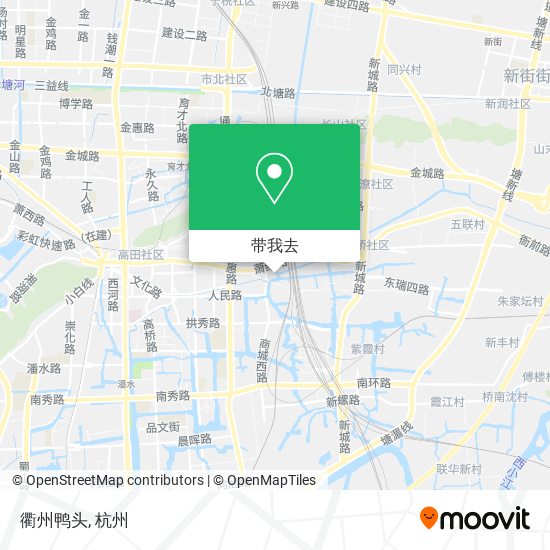 衢州鸭头地图