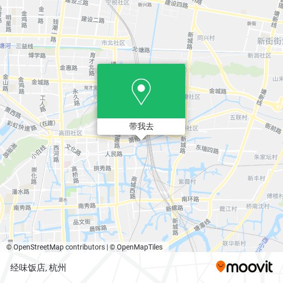 经味饭店地图